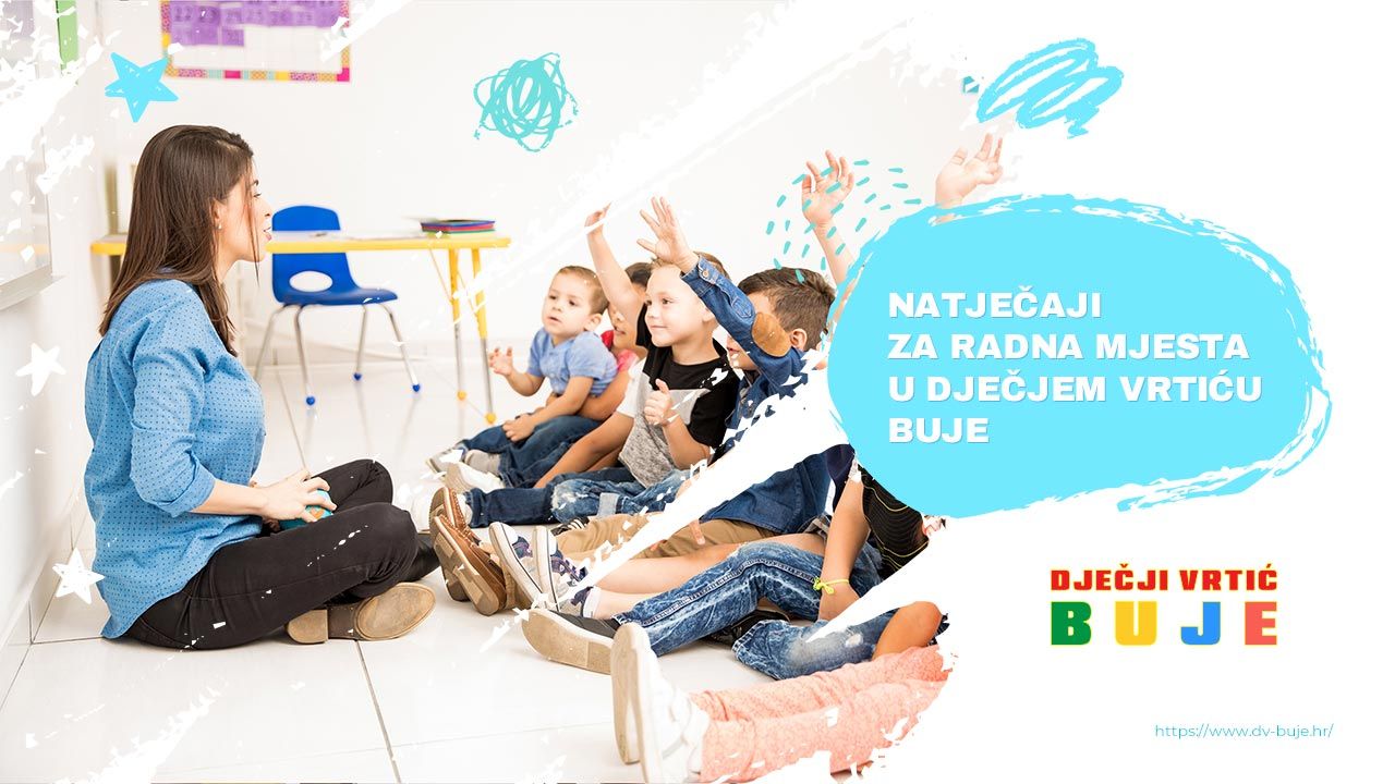 Matječaji za radna mjesta u Dječjem vrtiću Buje
