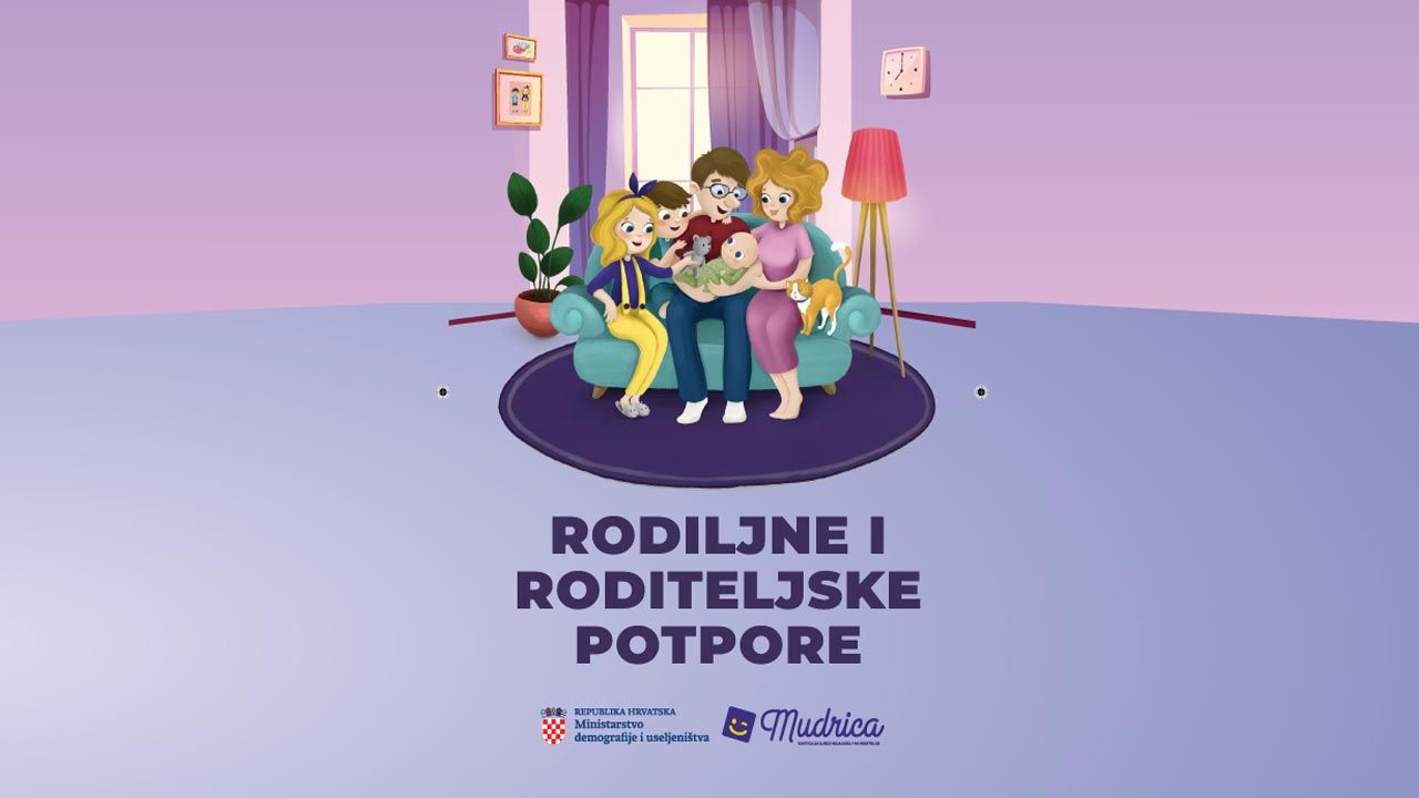 Rodiljne i roditeljske potpore, informativni materijal
