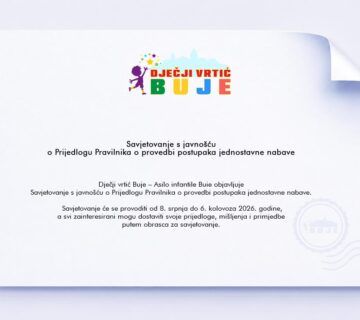 Savjetovanje s javnošću o Prijedlogu Pravilnika o provedbi postupaka jednostavne nabave